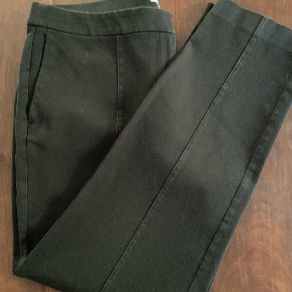 J Jill Premium Stretch  Ankle Fit Black on Pants Sz 12